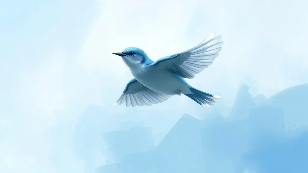 Dream symbol: blue and white background: scenarios: Dreaming About a Blue and White Bird