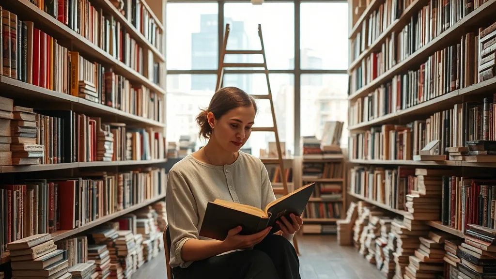 Dream symbol: bookshop: scenarios: Dream of Browsing a Bookshop