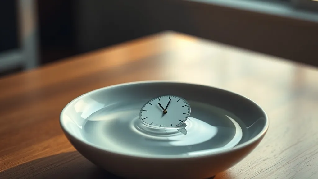 Bowl of Water with Time Hands Dream Meaning