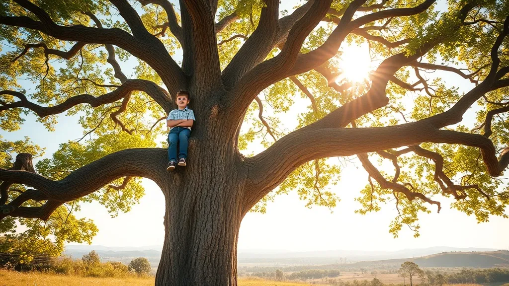 Boy in Tree Dream Meaning: Growth, Freedom & Challenges