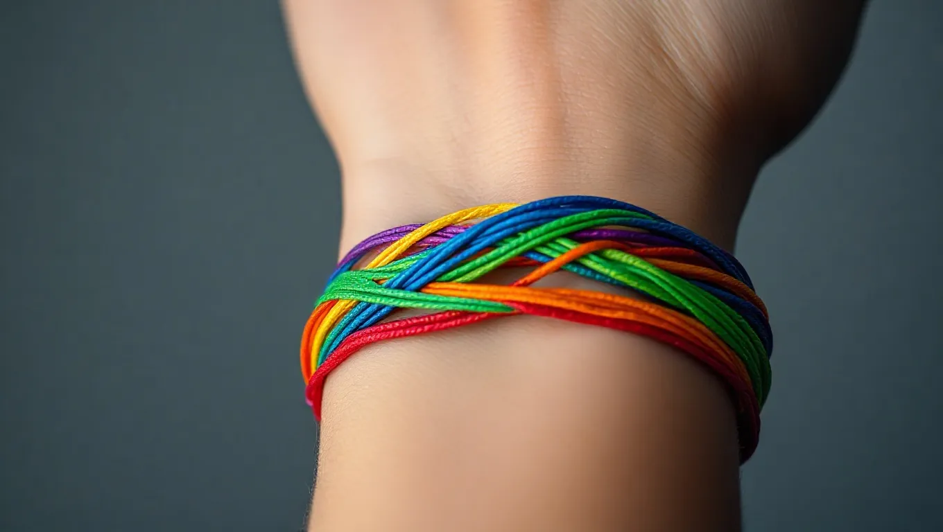 Dream symbol: bracelet with many colors: demographics: People Experiencing Stress and Dreaming of Colorful Bracelets Dream symbol: bracelet with many colors: demographics: People Experiencing Stress and Dreaming of Colorful Bracelets