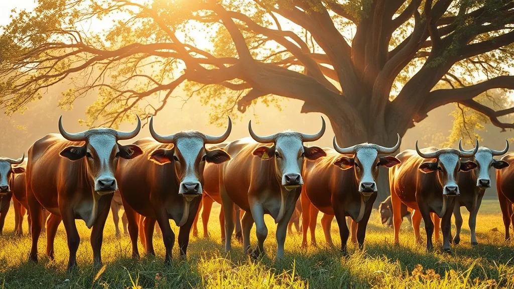 Dream symbol: brahman cows: intro