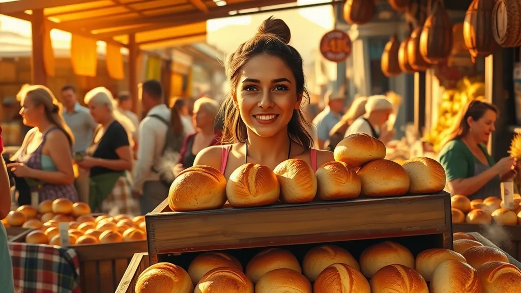 Dream symbol: bread bun: scenarios: Dreaming of Selling Bread Buns