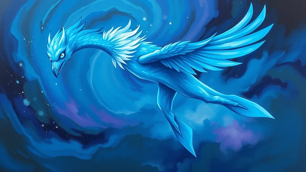 Dream symbol: bright blue color animal: symbolism: Creativity and Imagination Unleashed