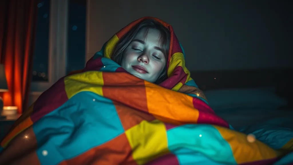 Dream symbol: bright colors blankets: intro