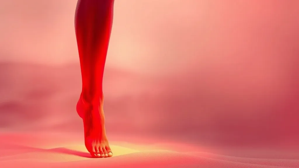 Bright Red Leg in Dreams: Symbolism & Meaning