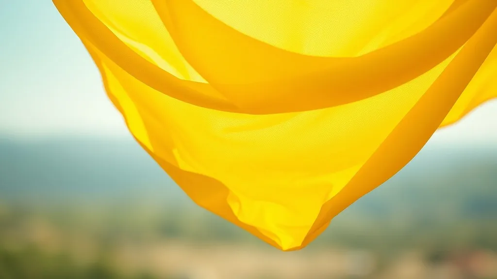 Dream symbol: bright yellow material: symbolism: Intellectual Stimulation and Creativity