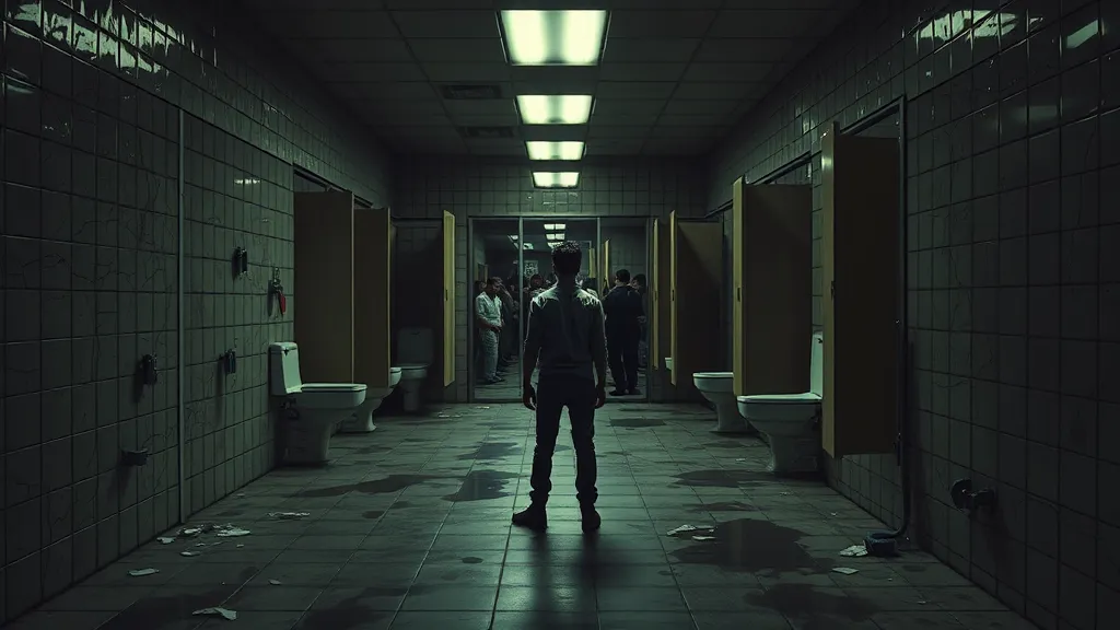 Dream symbol: broken bathroom: scenarios: Dream about Public Broken Bathroom
