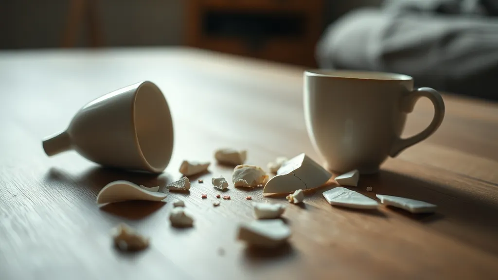 Broken Cup Dream Meaning and Symbolism Explained