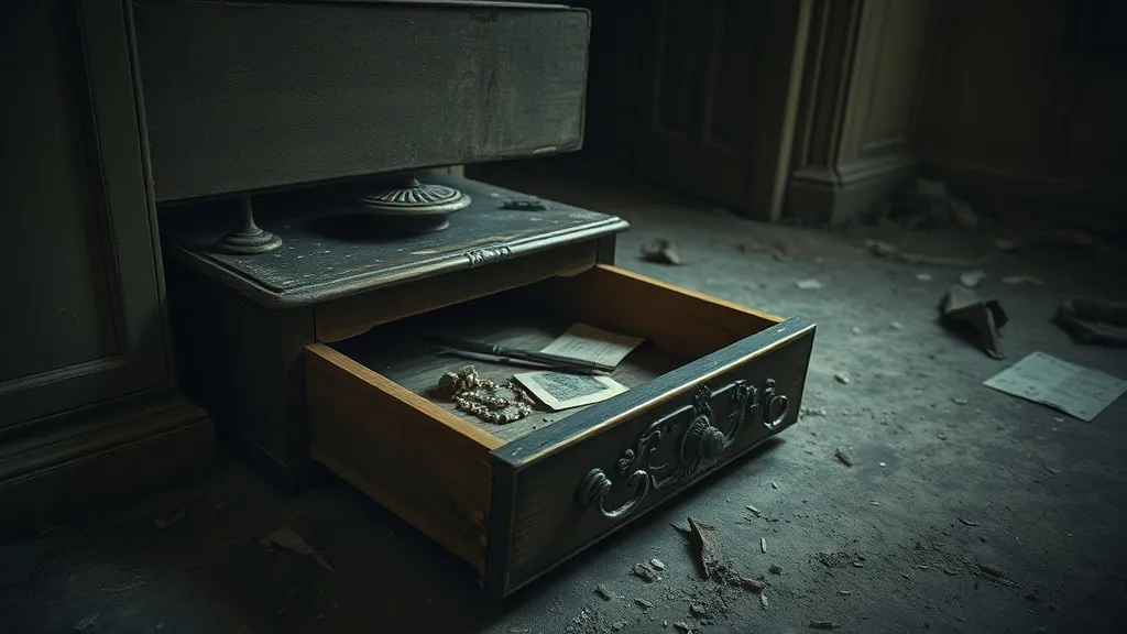 Dream symbol: broken drawer: scenarios: Dream About a Broken Drawer in an Old House