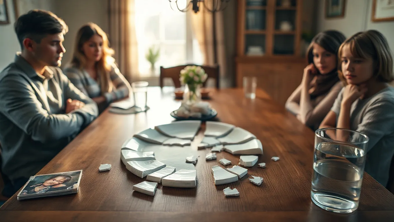 Dream symbol: broken plate: demographics: Parents Concerned About Family Dynamics Dream symbol: broken plate: demographics: Parents Concerned About Family Dynamics