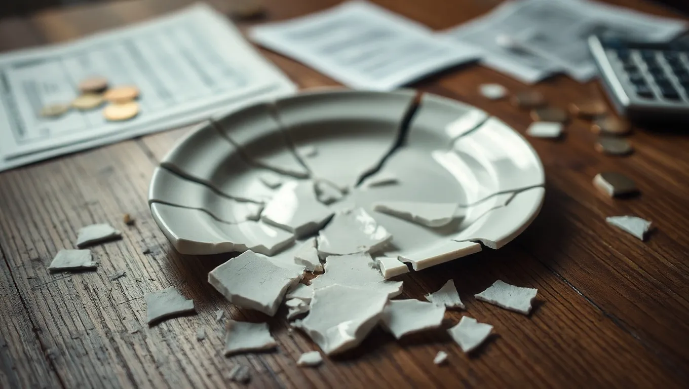 Dream symbol: broken plate: scenarios: Dream About a Broken Plate and Financial Troubles Dream symbol: broken plate: scenarios: Dream About a Broken Plate and Financial Troubles