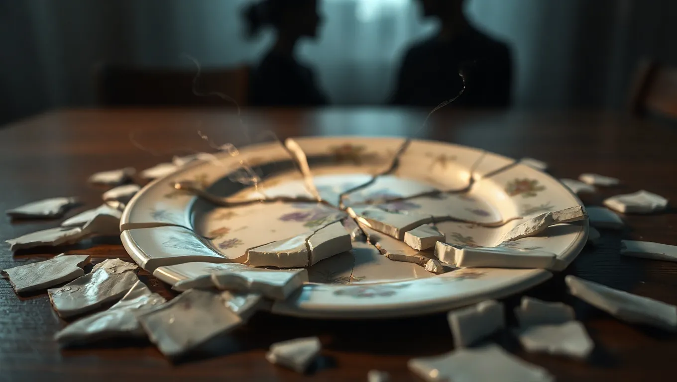 Dream symbol: broken plate: symbolism: Indicators of Communication Breakdowns Dream symbol: broken plate: symbolism: Indicators of Communication Breakdowns