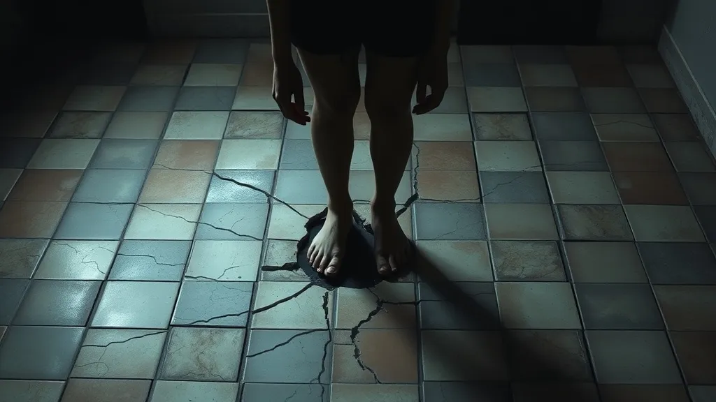 Dream symbol: broken tile floor: symbolism: Feeling Grounded and Lost