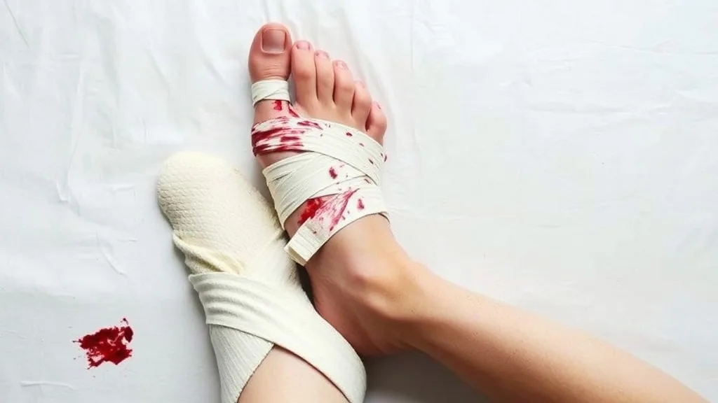 Dream symbol: broken toes: scenarios: Dream of Smashed Toe