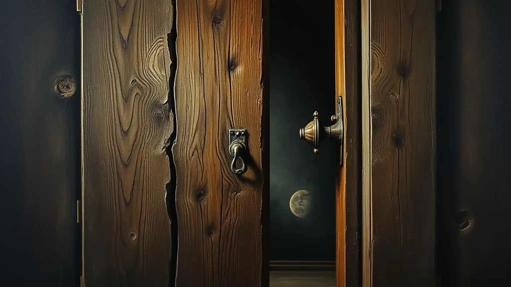 Dream symbol: brown door: scenarios: Dream of a Brown Door Opening with Difficulty