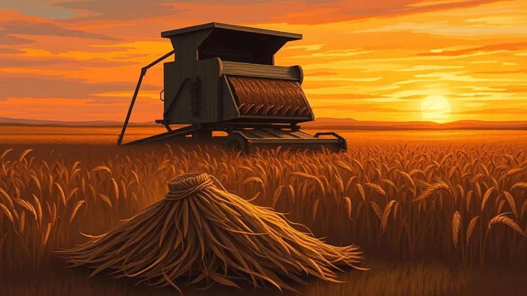 Dream symbol: brown grain: scenarios: Dream of Brown Grain Being Threshed