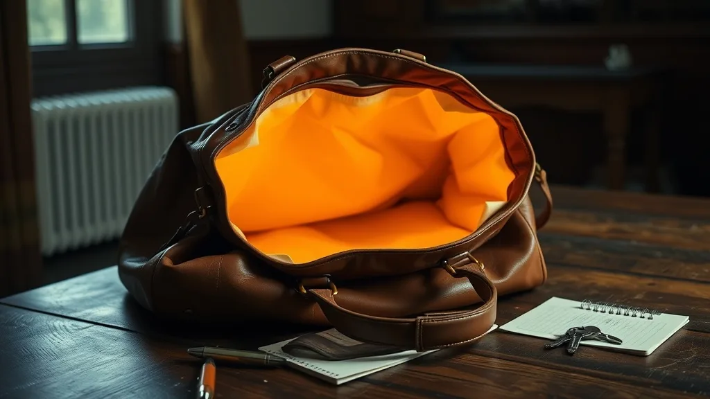 Dream symbol: brown leather handbag: scenarios: Dream about an Empty Brown Leather Handbag