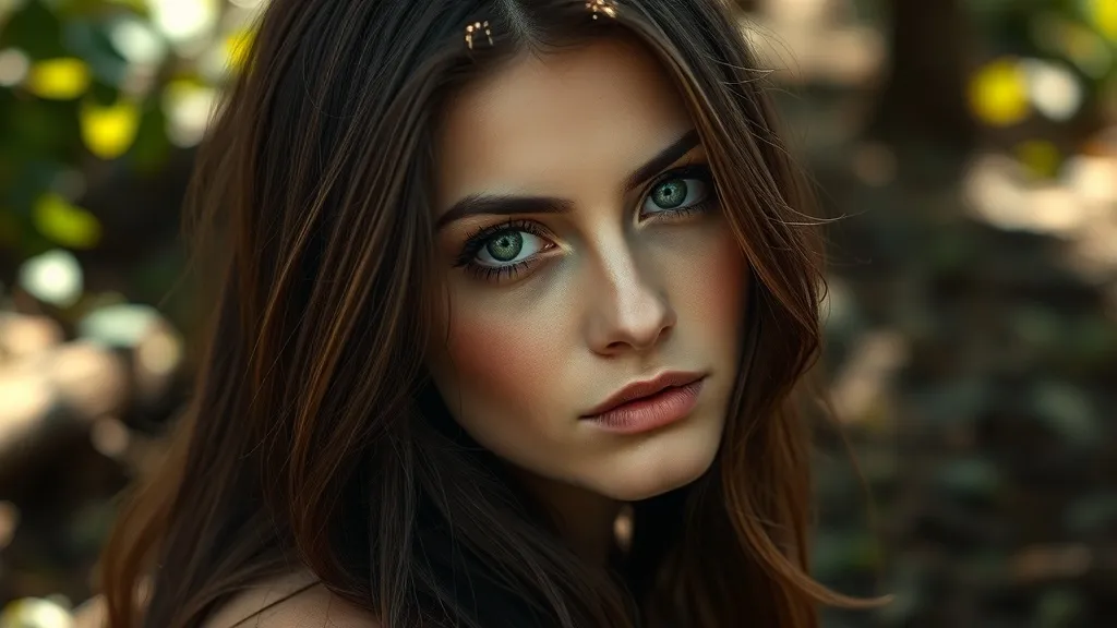 Dream symbol: brunette woman: scenarios: Dream About a Brunette Woman with Green Eyes