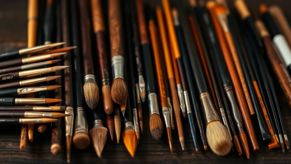 Dream symbol: collection of brushes: symbolism: Mastering New Techniques