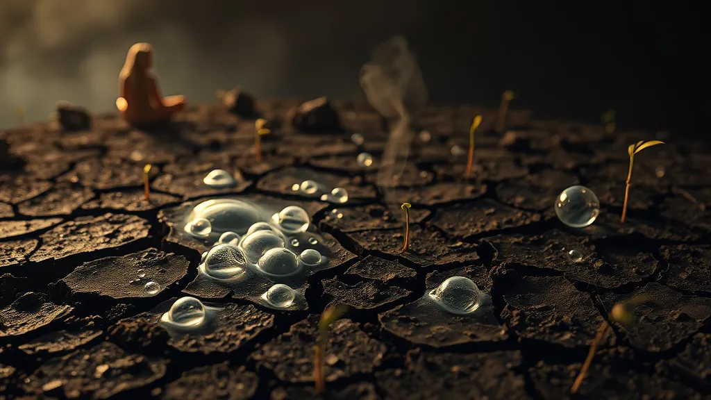 Dream symbol: bubbling ground: symbolism: Repressed Desires Making Themselves Known
