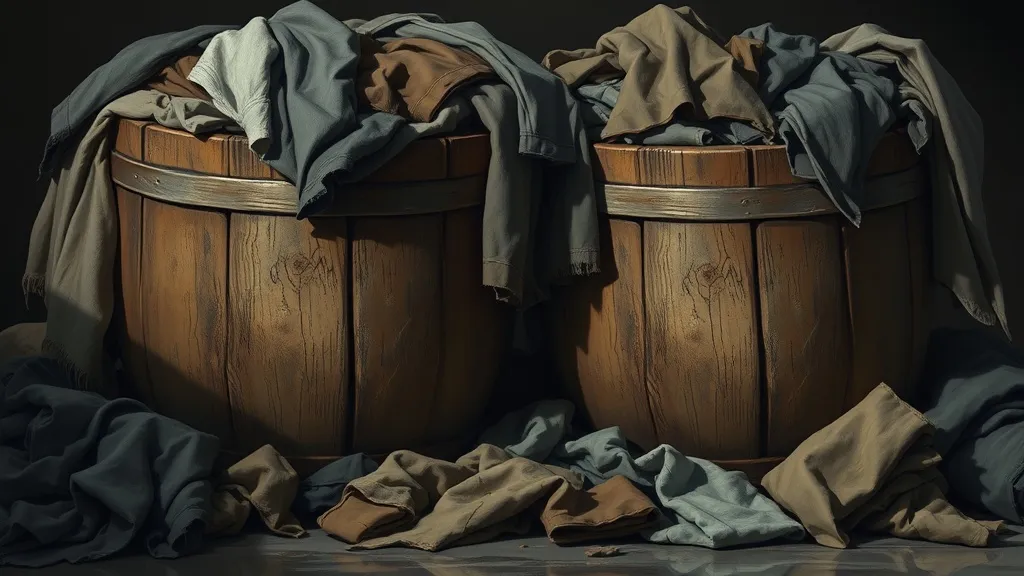 Dream symbol: buckets of clothes: demographics: People Facing Financial Stress