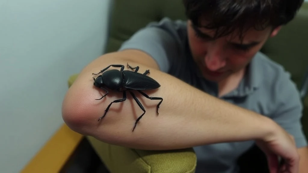 Dream symbol: bug bite: scenarios: Dream of bug bite on elbow