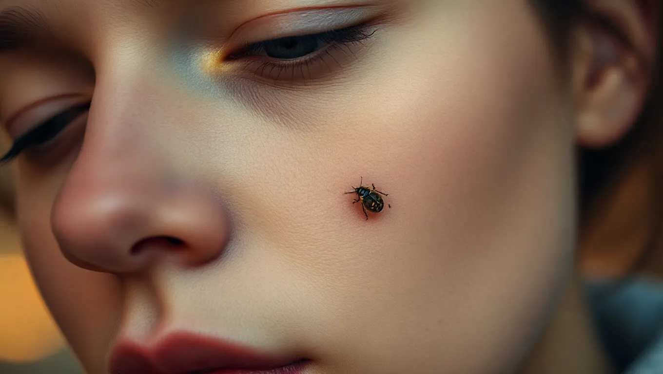 Dream symbol: bug bite on face: intro Dream symbol: bug bite on face: intro