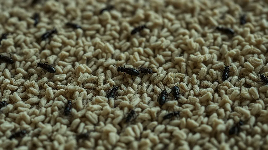 Dream symbol: bugs in carpet: symbolism: Infestation of Troubles and Worries