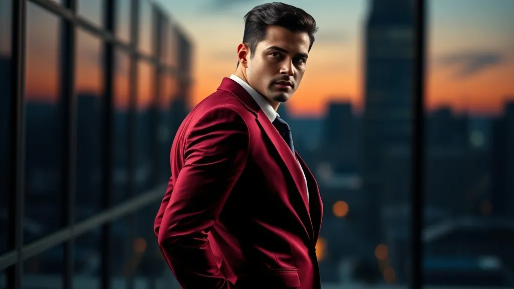 Dream symbol: burgundy suit: scenarios: Dreaming About Someone Else Wearing a Burgundy Suit: Observing Success or Ambition