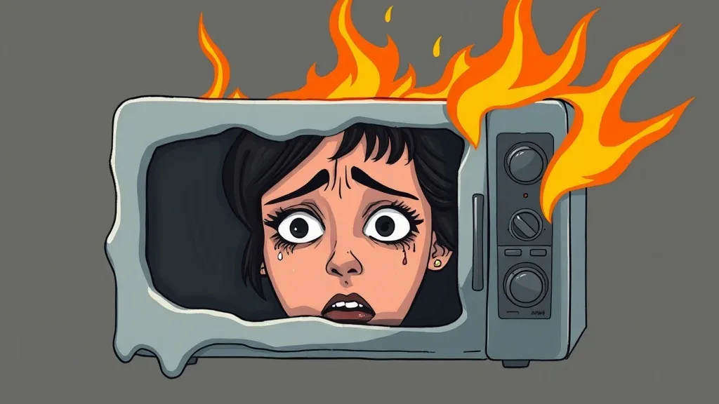 Dream symbol: burning microwave: demographics: Individuals with Food-Related Anxieties