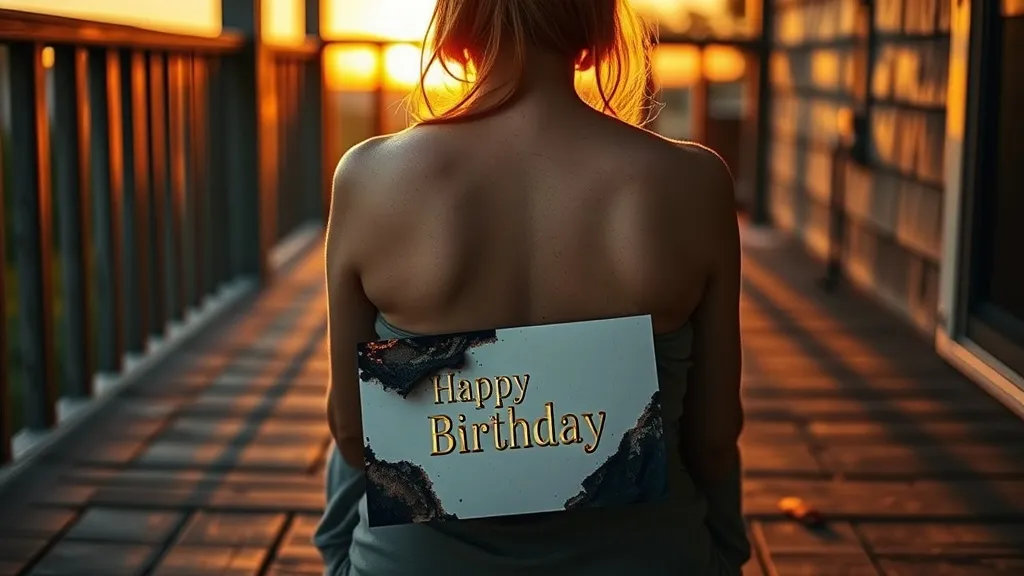 Dream symbol: burnt birthday card: demographics: People Experiencing Significant Life Changes