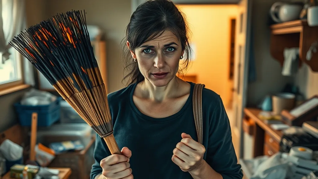 Dream symbol: burnt broom: demographics: Housewives and Caretakers