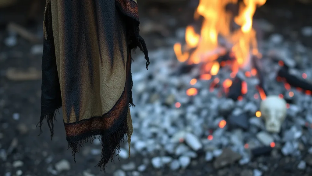 Dream symbol: burnt cloth: scenarios: Dream about burnt cloth