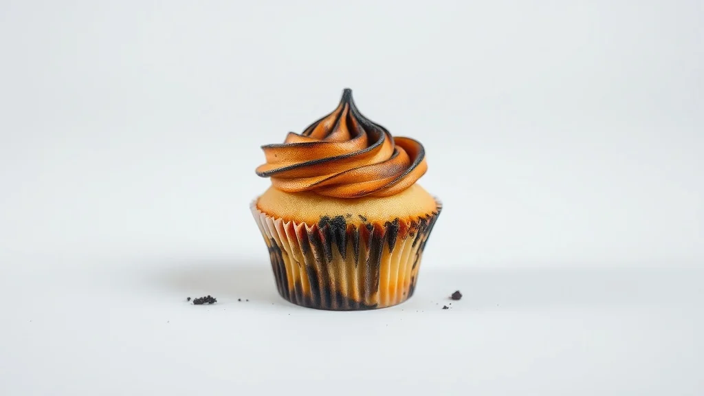 Dream symbol: burnt cupcake: symbolism: Unfulfilled Potential