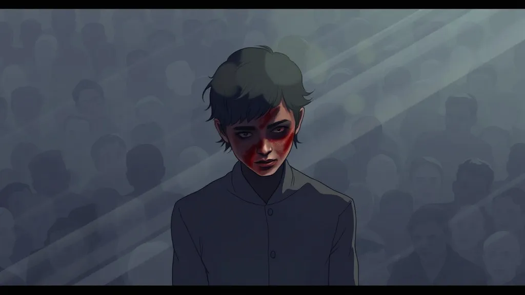 Dream symbol: burnt face: scenarios: Dreaming of a Burnt Face in a Crowd: Feeling Invisible or Ignored