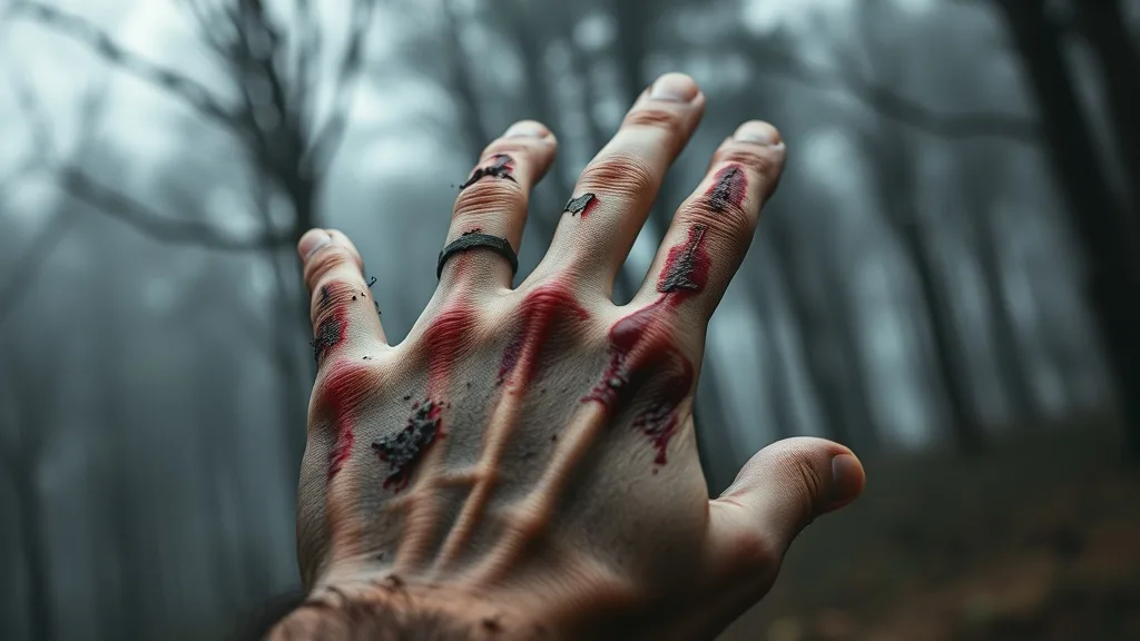 Dream symbol: burnt marks: symbolism: Unresolved Trauma