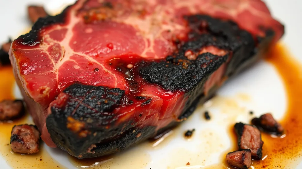 Dream symbol: burnt meat: scenarios: Dream of Raw Burnt Meat