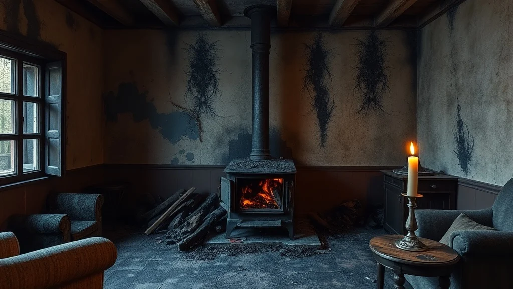 Dream symbol: burnt stove: scenarios: Dream of a Burnt Stove in the Living Room