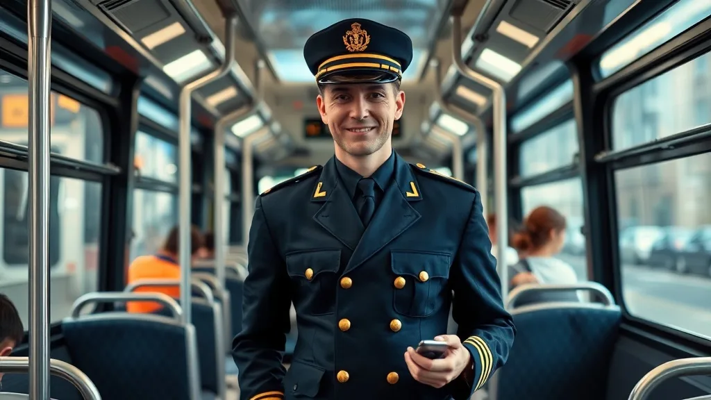 Dream symbol: bus conductor: scenarios: Dream of a Bus Conductor on a City Bus