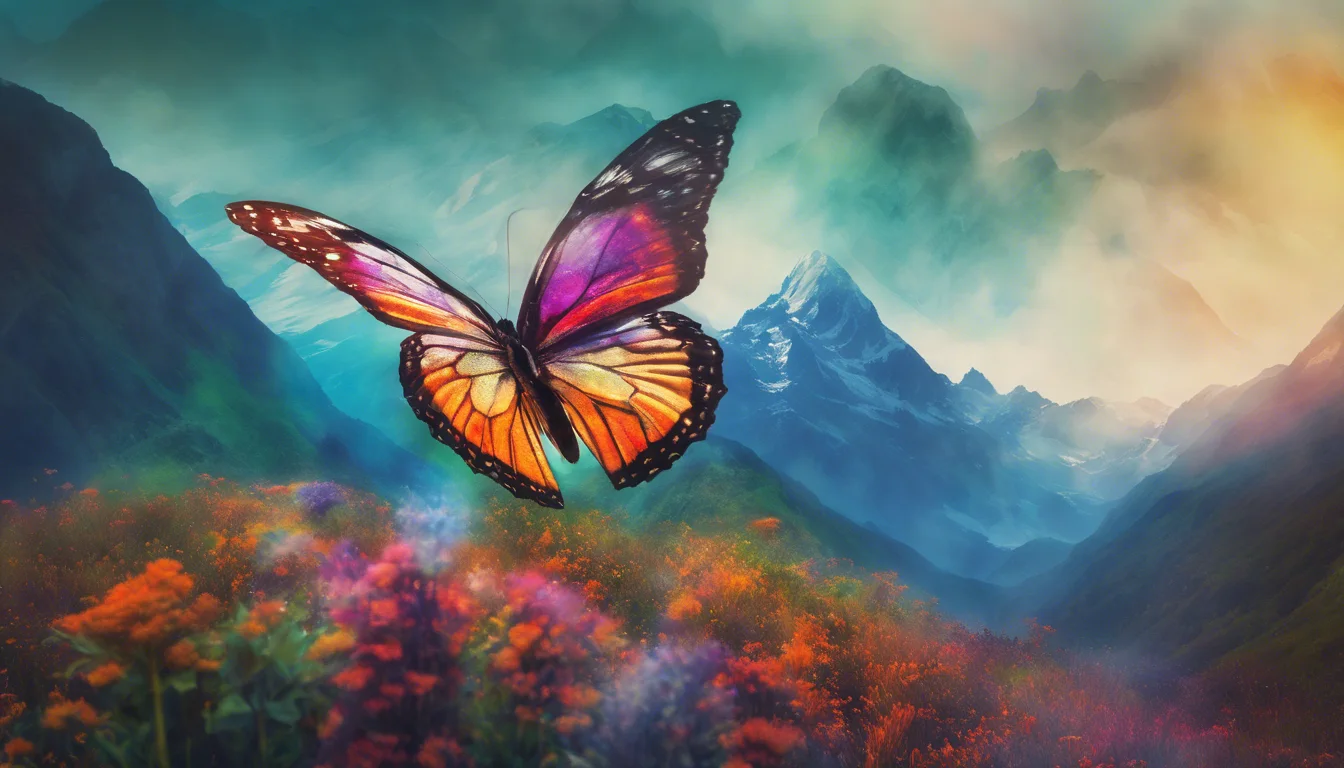 Dream symbol: butterflies: scenarios: Dream of a Butterfly in a Mountain