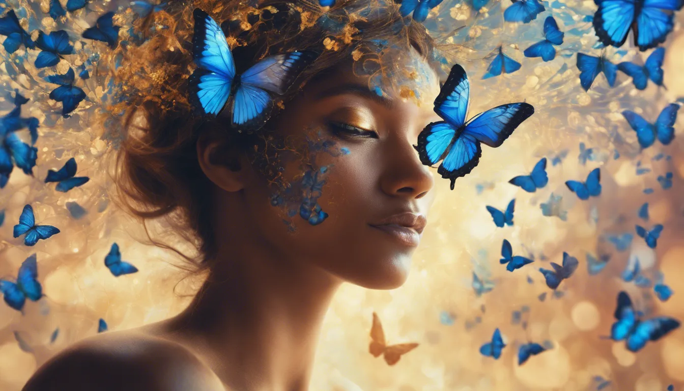 Dream symbol: butterflies: scenarios: Dream of a Butterfly on Your Face