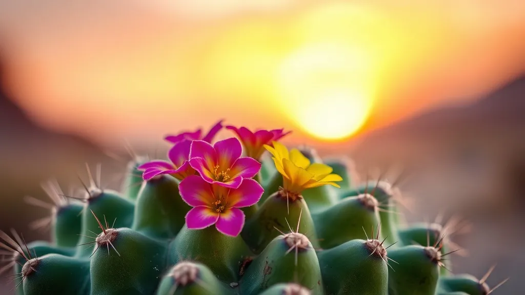 Dream symbol: cactus leaves: scenarios: Dream of Blooming Cactus Leaves