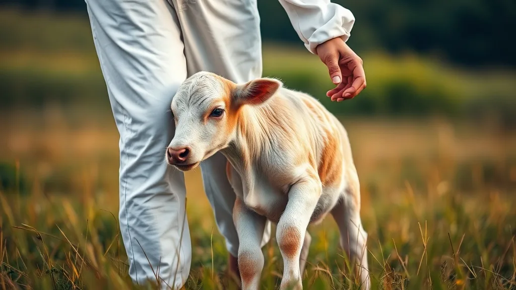 Dream symbol: calf grab: scenarios: Dream of a Calf Grabbing Your Clothes