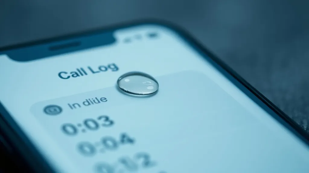 Dream symbol: call log: scenarios: Dreaming of a Call Log with a Very Short Call Duration