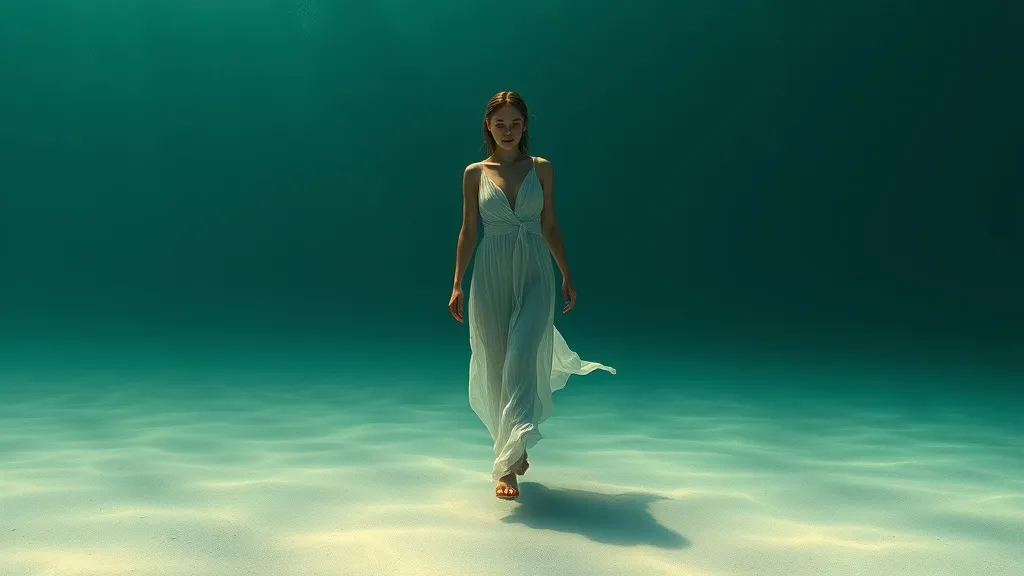 Dream symbol: deep calm green sea: scenarios: Dream About Walking on the Bottom of a Deep Calm Green Sea