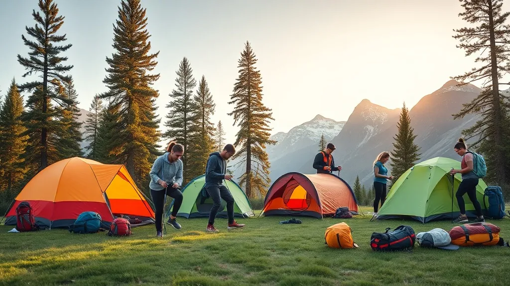 Dream symbol: camping gear: demographics: Sports and Recreation Enthusiasts