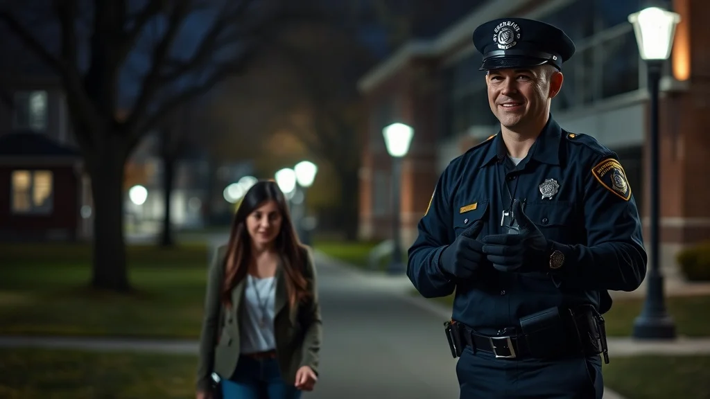 Dream symbol: campus security: scenarios: Dream about Campus Security Escort