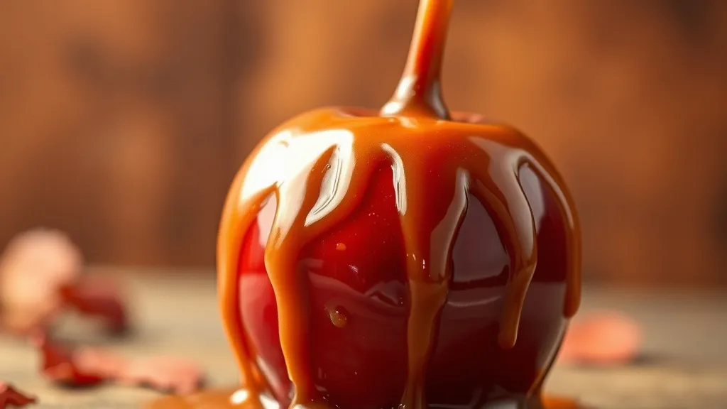 Dream symbol: candy apple red: scenarios: Dreaming of a Red Candy Apple Covered in Caramel