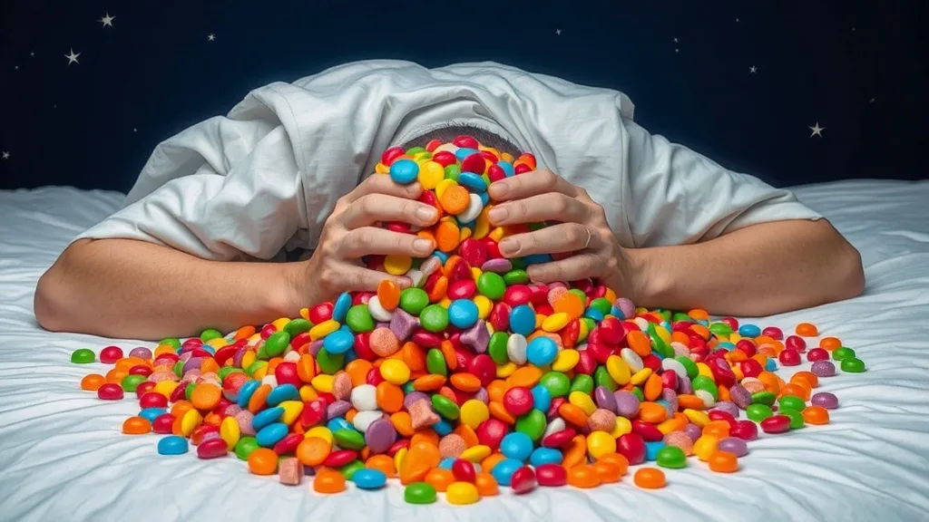 Dream symbol: candy-like pieces: intro